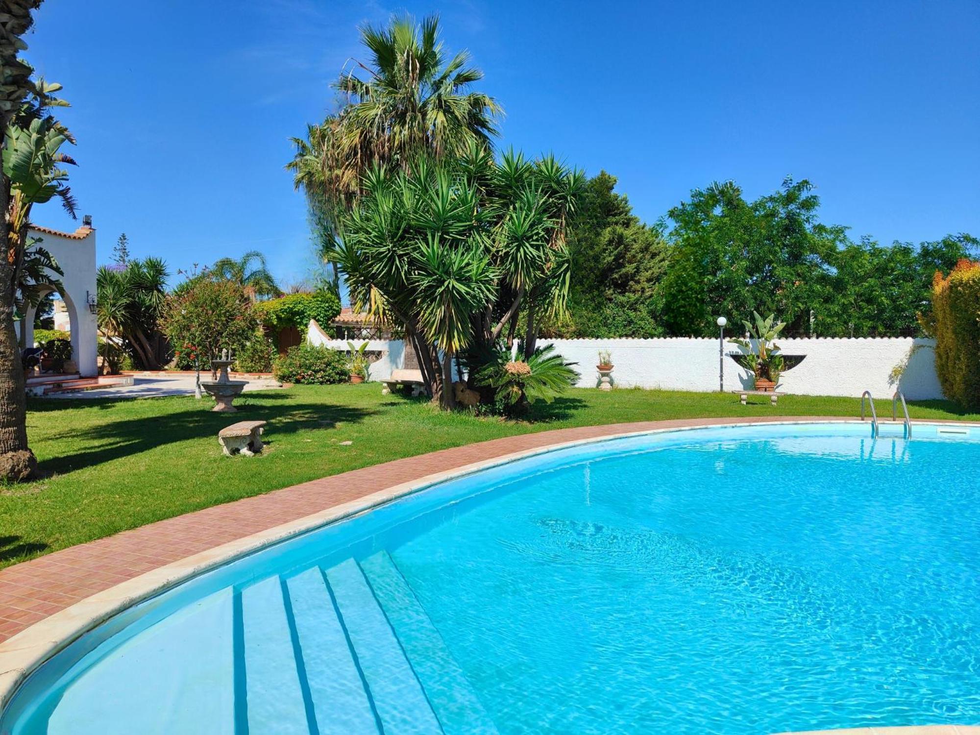 Villa Alfonsa, Fontane Bianche, Siracusa, Private Pool, 10Min From The Beach Eksteriør bilde